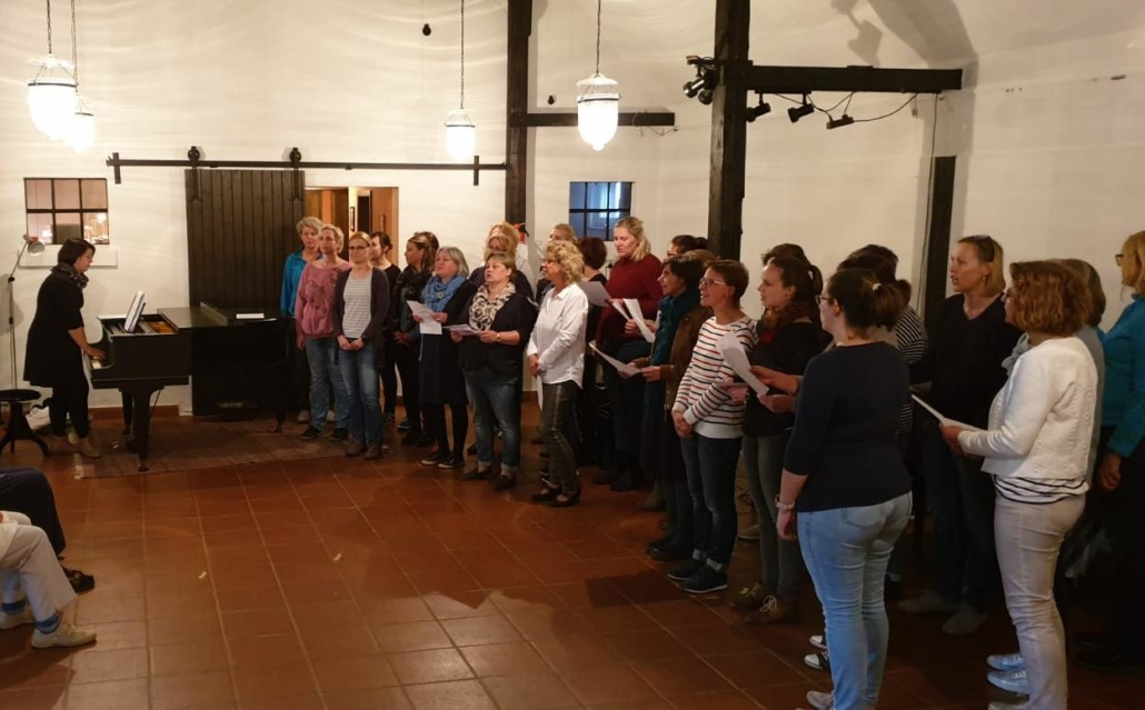 Erster Auftritt für Heidi Spenke im Vöhrumhaus No. 5